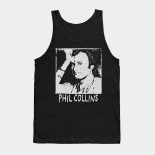 phil collins grunge retro Tank Top